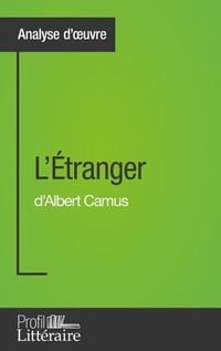 Produktbild: L'&Eacute;tranger d'Albert Camus (Analyse approfondie)