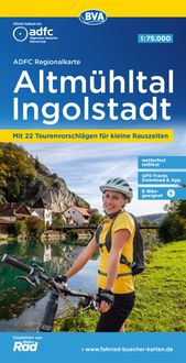 Bild vom Artikel ADFC-Regionalkarte Altmühltal Ingolstadt, 1:75.000, mit Tagestourenvorschlägen, reiß- und wetterfest, GPS-Tracks Download vom Autor 