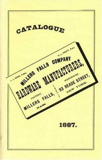Produktbild: Millers Falls Co. 1887 Catalog