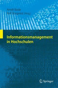 Produktbild: Informationsmanagement in Hochschulen