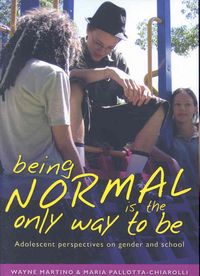 Produktbild: Being Normal Is the Only Way to Be