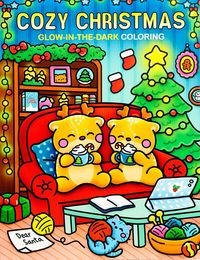 Produktbild: Cozy Christmas Glow-in-the-Dark Coloring
