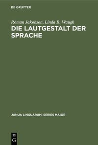Produktbild: Die Lautgestalt der Sprache