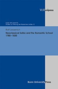 Produktbild: Neoclassical Satire and the Romantic School 1780&ndash;1830