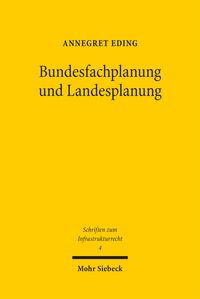 Produktbild: Bundesfachplanung und Landesplanung
