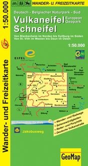 Produktbild: Vulkaneifel Schneifel Wander- und Freizeitkarte