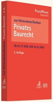 Produktbild: Basiswissen Privates Baurecht