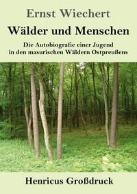 Produktbild: W&auml;lder und Menschen (Gro&szlig;druck)