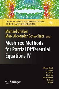 Produktbild: Meshfree Methods for Partial Differential Equations IV