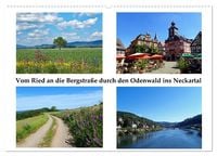 Produktbild: Vom Ried an die Bergstra&szlig;e, durch den Odenwald ins Neckartal (Wandkalender 2026 DIN A2 quer), CALVENDO Monatskalender