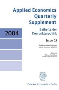 Produktbild: The European Reform Logjam and the Economics of Reform.