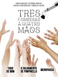 Produktbild: Tr&ecirc;s Com&eacute;dias a Quatro M&atilde;os