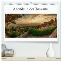 Produktbild: Abends in der Toskana (hochwertiger Premium Wandkalender 2026 DIN A2 quer), Kunstdruck in Hochglanz