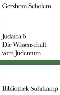 Judaica VI Gershom Scholem