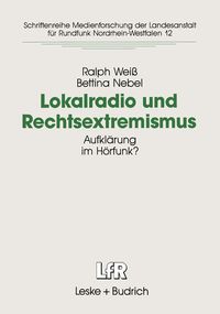 Produktbild: Lokalradio und Rechtsextremismus