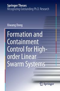 Produktbild: Formation and Containment Control for High-order Linear Swarm Systems