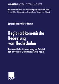 Produktbild: Regional&ouml;konomische Bedeutung von Hochschulen