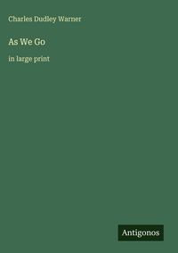 Produktbild: As We Go