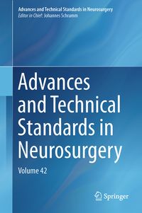 Produktbild: Advances and Technical Standards in Neurosurgery