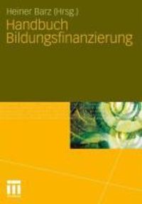 Produktbild: Handbuch Bildungsfinanzierung