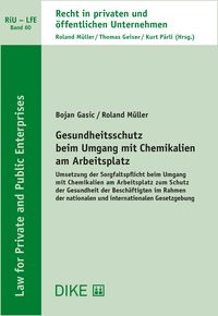 Produktbild: Gesundheitsschutz beim Umgang mit Chemikalien am Arbeitsplatz