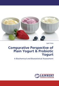 Produktbild: Comparative Perspective of Plain Yogurt & Probiotic Yogurt