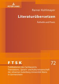 Produktbild: Literatur&uuml;bersetzen