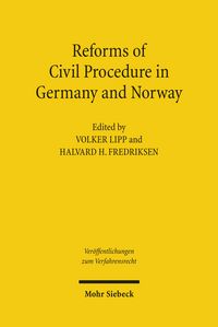 Produktbild: Reforms of Civil Procedure in Germany and Norway