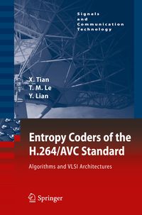 Produktbild: Entropy Coders of the H.264/AVC Standard