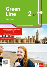 Produktbild: Green Line 2 G9. Workbook mit Audios und &Uuml;bungssoftware Klasse 6