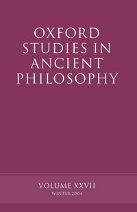 Produktbild: Oxford Studies in Ancient Philosophy
