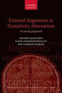 Produktbild: External Arguments in Transitivity Alternations