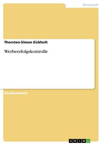 Produktbild: Werbeerfolgskontrolle