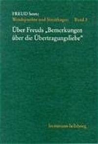 Produktbild: &Uuml;ber Freuds 'Bemerkungen &uuml;ber die &Uuml;bertragungsliebe'