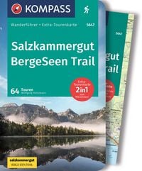 Produktbild: KOMPASS Wanderf&uuml;hrer Salzkammergut BergeSeen Trail, 61 Touren