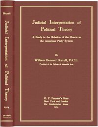 Produktbild: Judicial Interpretation of Political Theory
