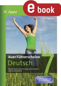 Produktbild: Auer F&uuml;hrerscheine Deutsch Klasse 7