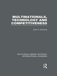 Produktbild: Multinationals, Technology & Competitiveness (RLE International Business)