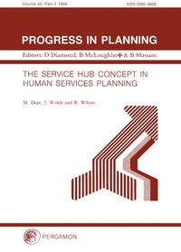 Produktbild: The Service Hub Concept in Human Services Planning
