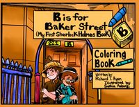 Produktbild: B is For Baker Street - My First Sherlock Holmes Coloring Book