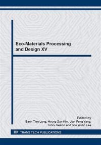 Produktbild: Eco-Materials Processing and Design XV