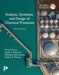 Produktbild: Analysis, Synthesis, and Design of Chemical Processes, Global Edition