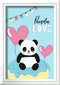 Bild vom Artikel Ravensburger Malen nach Zahlen 20058 - Panda Love - Kinder ab 7 Jahren vom Autor 