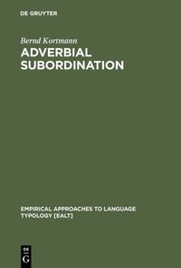 Produktbild: Adverbial Subordination
