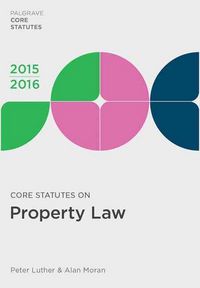 Produktbild: Luther, P: Core Statutes on Property Law