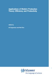 Produktbild: Applications of Modern Production Theory