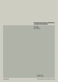 Produktbild: Durchstanzversuche an Stahlbeton- und Spannbetonplatten