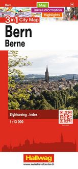 Produktbild: Hallwag Stadtplan Bern