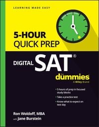 Produktbild: Digital SAT 5-Hour Quick Prep for Dummies