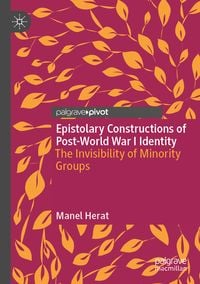 Produktbild: Epistolary Constructions of Post-World War I Identity